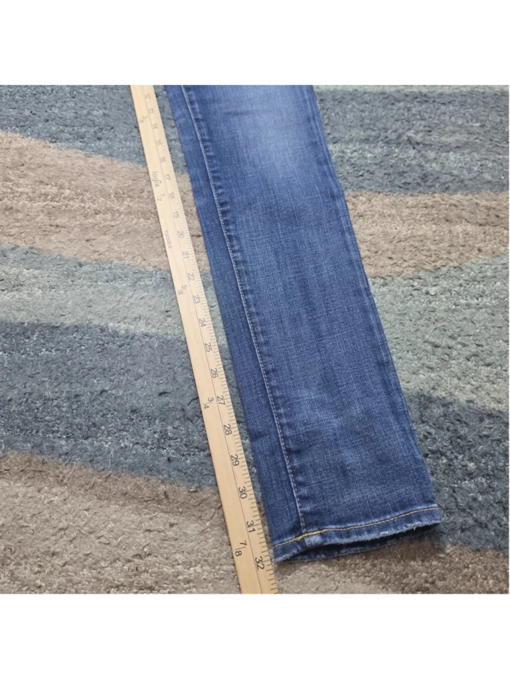 Polo Ralph Lauren Astor Slim Boyfriend Jeans Womens Size 28 Blue Stretch